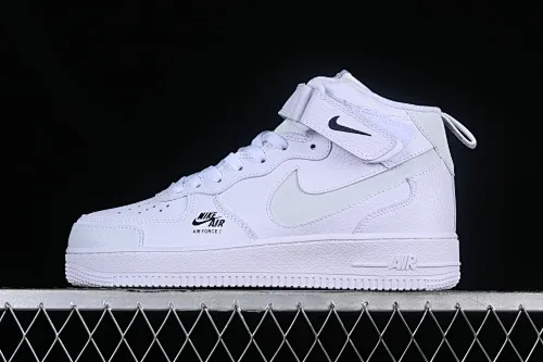 All categories Nk Air Force 1 Air Force series Nk Air Force 1 Mid Air Force mid-top Nk Air Force 1 Mid Premium All-white color Air Force One mid-top casual sneakers CU3088-606